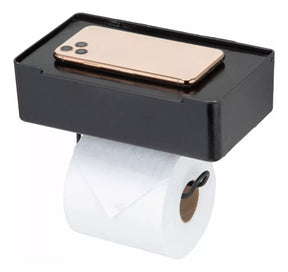 Suporte de Papel e Lenço com Porta Celular