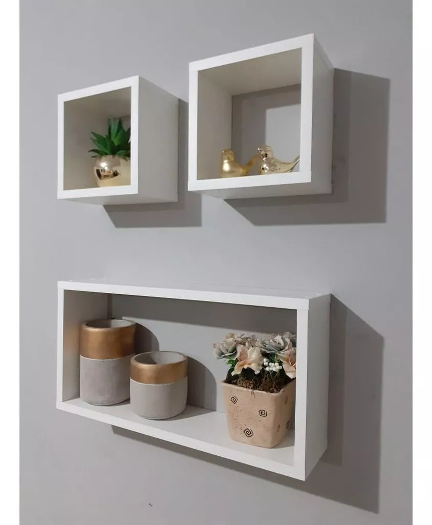 Conjunto 3 Nichos Decorativos